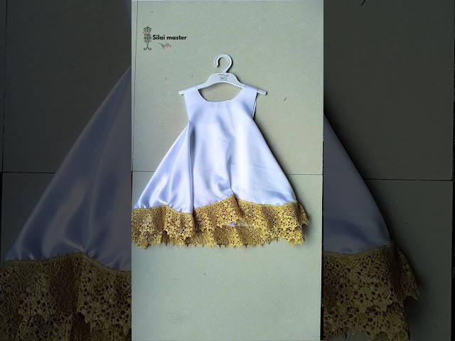 Baby Frock Cutting and Stitching | Easy Tutorial for Beginners