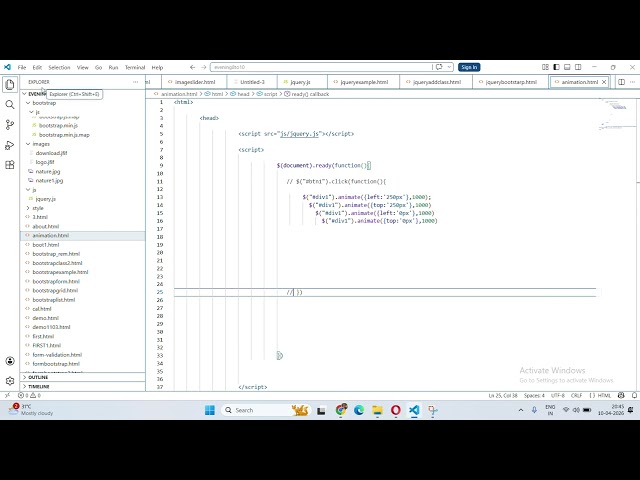 jQuery 5 & XAAMP Download  Class 28 ( 10 April 2026 )