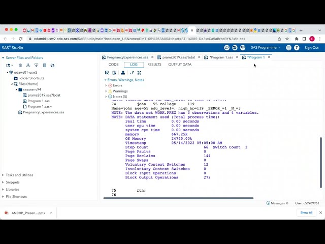 A beginners guide to analyze data using SAS