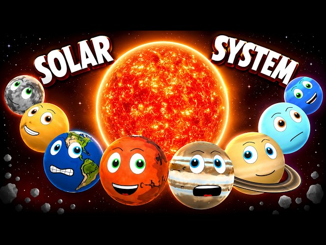 What is a Solar System | Planets for Kids