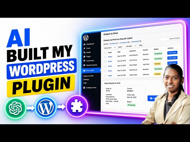 Create Custom WordPress Plugins with AI 2026 🔥
