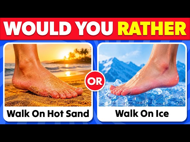 WOULD YOU RATHER...? The 50 Most Extreme Choices You’ll EVER Face! 🔥🥵