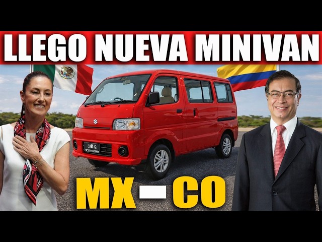 🚨 ¡ALERTA MÉXICO Y COLOMBIA! Esta minivan podría invadir Latinoamérica en 2026 | Suzuki Carry