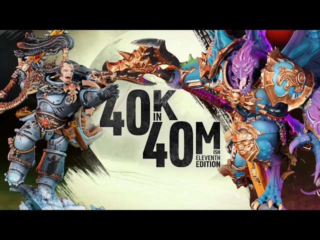 A Classic Grudge Match - Thousand Sons vs Space Wolves | 40k in 40m