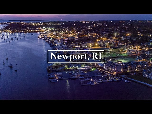 Newport, RI by Drone in 4K