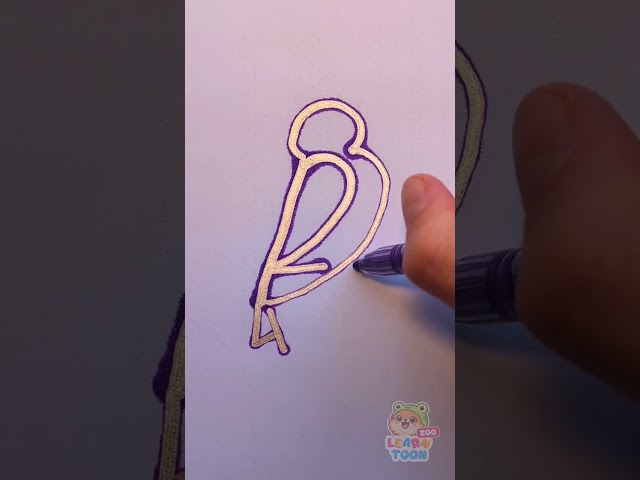 🐦 How To Draw A Bird Using Only 🔢 Numbers! 😍