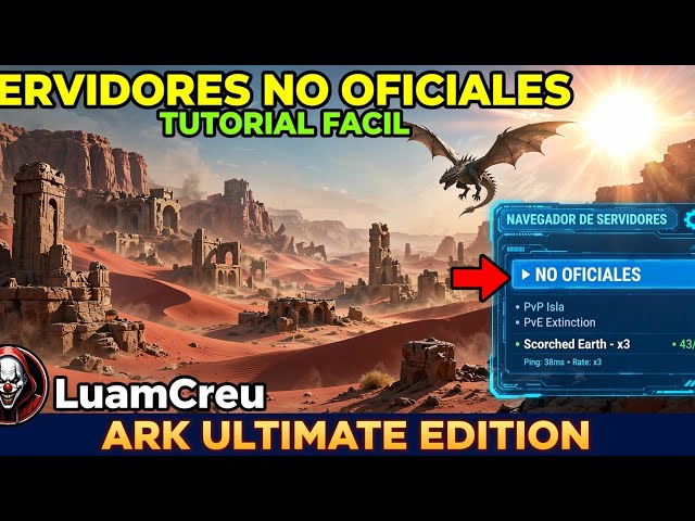 HOW TO PLAY on UNOFFICIAL SERVERS in ARK ULTIMATE EDITION - EASY TUTORIAL 2026