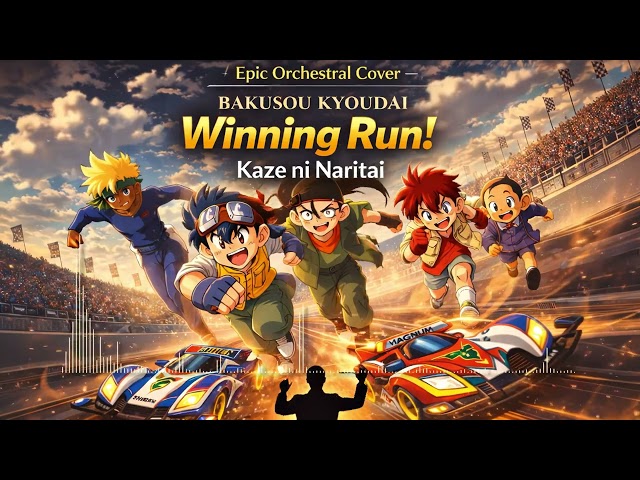Winning Run! Kaze ni Naritai – Bakusou Kyoudai Let's & Go!! | (爆走兄弟レッツ&ゴー!!) | Epic Orchestral Cover