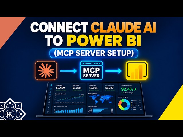 How to Connect Claude AI to Power BI (MCP Server Setup)