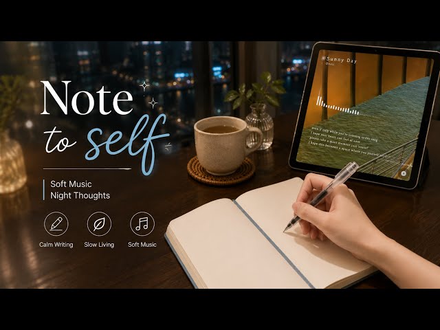 Can a Few Words Change Your Day? 🍵 | Notes to Self & Slow Writing