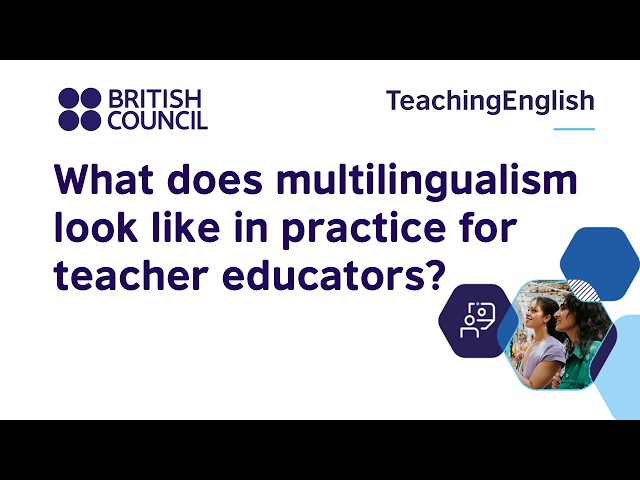 What does multilingualism look like in practice for teacher educators