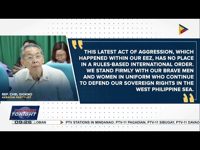 WPS bloc strongly condemns latest incident of harassment by China Coast Guard vs. PH Navy...