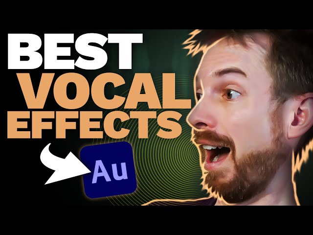 My Top 3 Vocal Effects in Adobe Audition [QUICK tutorial]