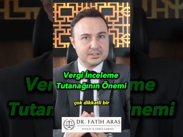 Vergi İnceleme Tutanağının Önemi #vergi #hukuk #avukat #danışmanlık