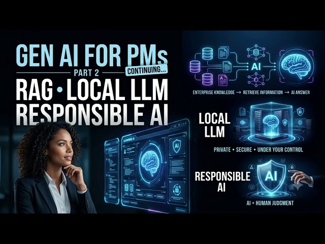 RAG & Local LLM Explained for Product Managers | GenAI for PMs Day 2 🔥#GenerativeAI#servicenow#ai 