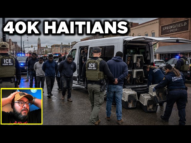ICE Hits Springfield, OH To Capture 40k Haitians And DEPORT Them In Mass