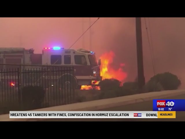Hawk Fire 27% contained, over 30 homes destroyed