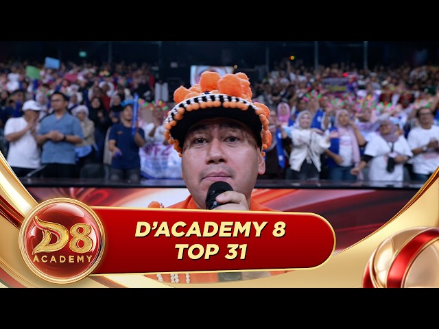 Menyala Banget! Opening Heboh King Nassar Pakai Topi Pompom Oranye Bikin Ngakak! | DA8 Top 31