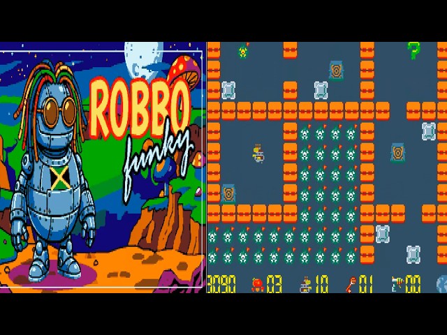 ATARI ST STE Robbo Funky In Search of the Super Herb Krzysttof KtZ Jarzyna Hospes Jedowksi PCM MUSIC