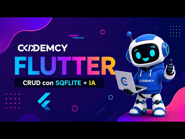 CRUD Completo con SQLite (SQFlite) en Flutter + IA | Paso a Paso