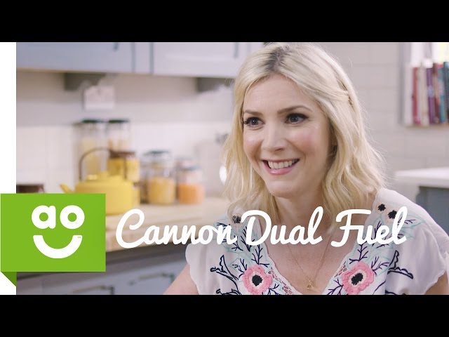 Cannon Dual Fuel Cooker with Lisa Faulkner | ao.com