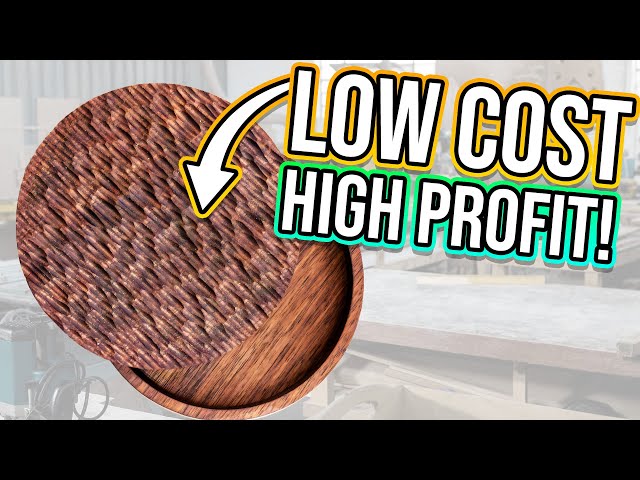 Low Cost, High Profit CNC Woodworking Projects (With FREE Vectric Files)