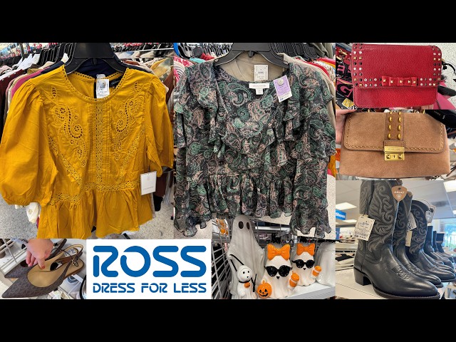 💜 ROSS NEW TRANSITIONAL FINDS 🧡 FEMININE FASHION, LEATHER BAGS & SHOES | HALLOWEEN 2026 DECOR