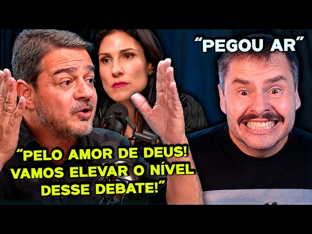 ELIAS JABBOUR PERDE A PACIÊNCIA COM DEBATE LIBERAL