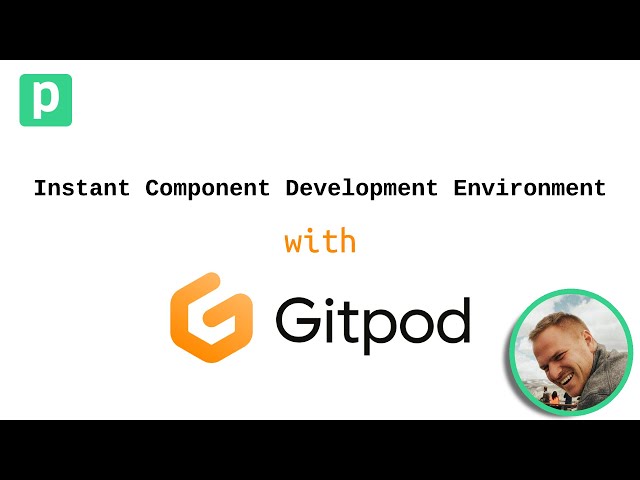 Instant Component Development Environment with Gitpod