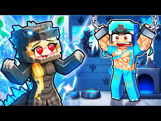 A GODZILLA GIRL KIDNAPPED Me in Minecraft!