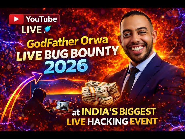 Godfather Orwa Live BugBounty Tips&Tricks 2026 | India's Biggest Live Hacking Event | HackwithIndiaa