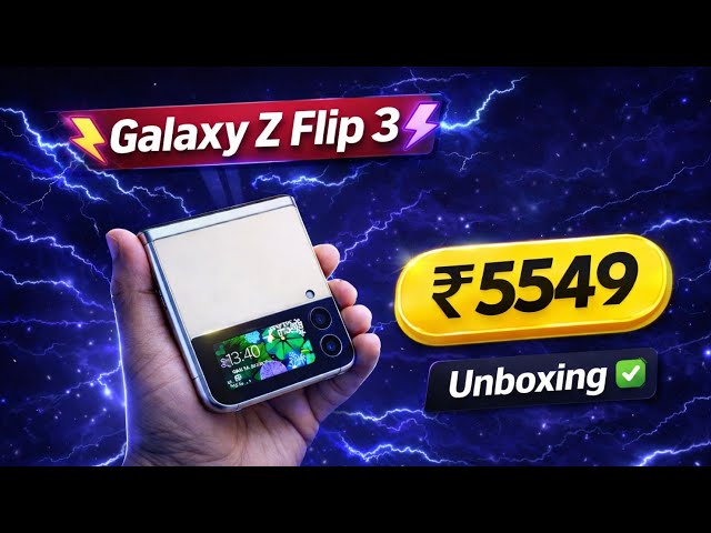 Samsung Galaxy Z Flip 3 | Grade D- Cashify  Deal 
