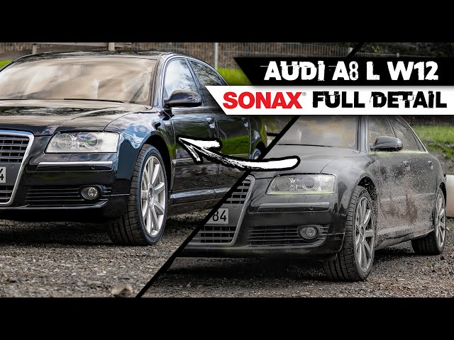 Audi A8 L W12 - FIRST FULL DETAIL // ASMR  #fulldetailvideo  #deepclean #autodetailing