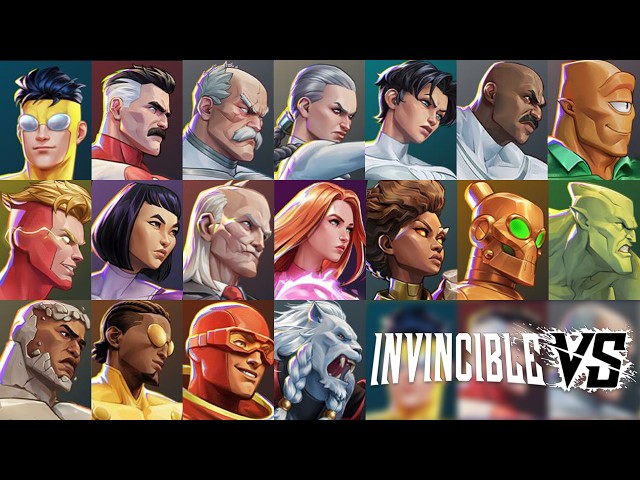 Invincible VS - All Characters Complete Moveset