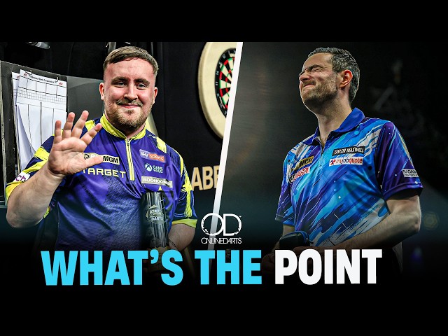"What's the point up in the table if you're not going to win" Luke Littler UNSTOPPABLE in Aberdeen