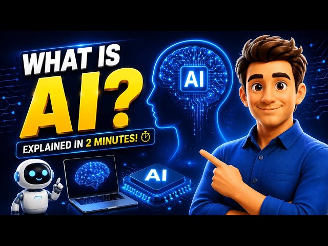 How Does AI Actually Work? 🤖 Explained in just 2 Minutes |