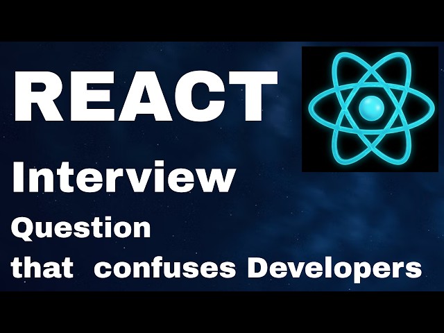 React Interview Question That Confuses Developers 😲#reacthooks #codinginterviewprep