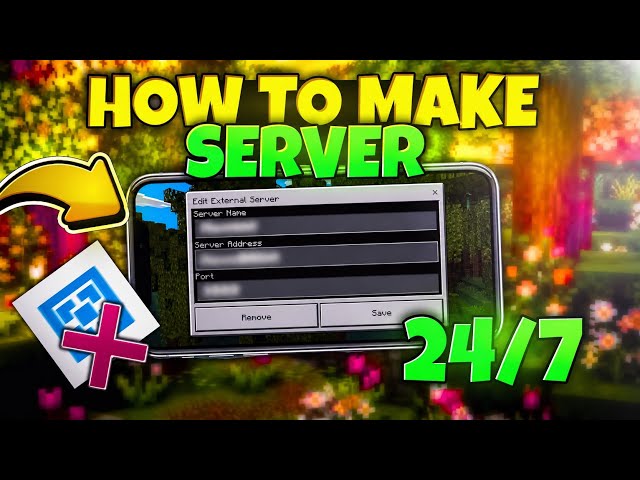 How to Make 24/7 Server Without Aternos Minecraft Pocket Edition Free Server @x_Strength1 #minecraft