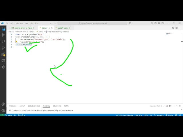 Nginx zero to Production Ready: Lecture 16 (Nginx Reverse Proxy Part 1)