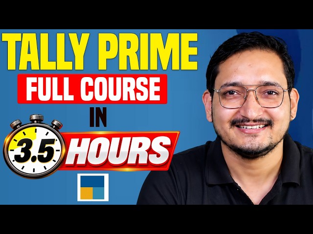 Tally Prime Full Course 2026 | Accounting, GST & Inventory in Hindi | Computer Tech Academy