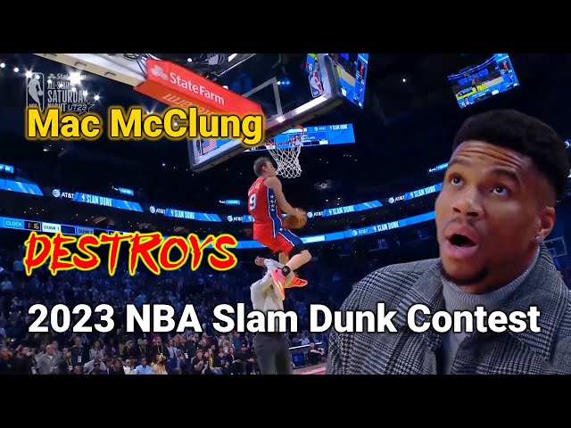 Mac McClung DESTROYS the 2023 NBA Slam Dunk Contest