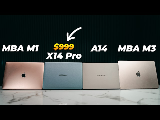 Macbook Air VS Geekom X14 Pro laptop DEEP-DIVE