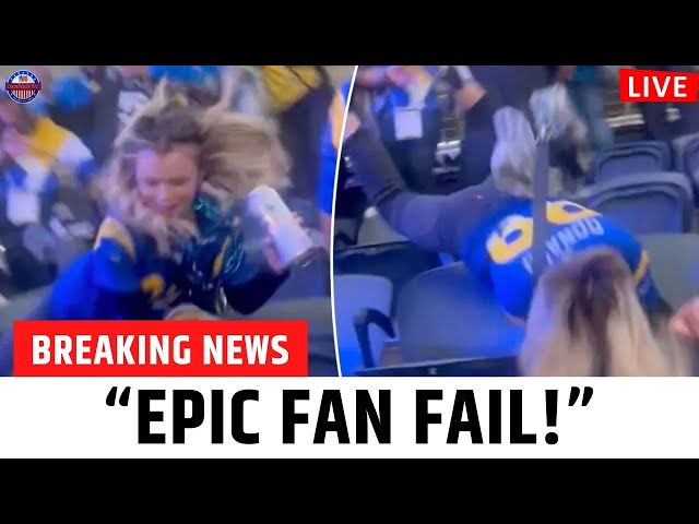 Aaron Donald Fan Fails: Unbelievable SoFi Stadium Fall! 🔴 LIVE BREAKING NEWS
