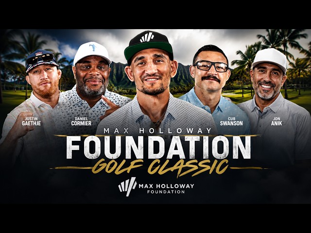 Max Holloway Foundation Golf Classic | DC, Justin Gaethje & More