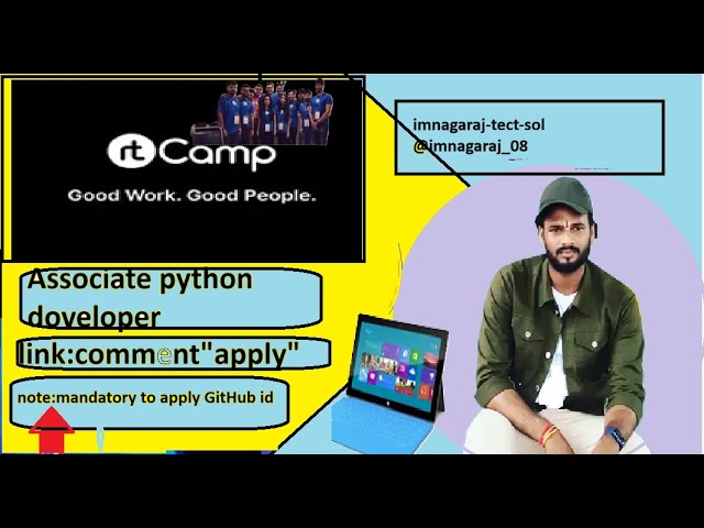 rt cams hiring for python devloper
