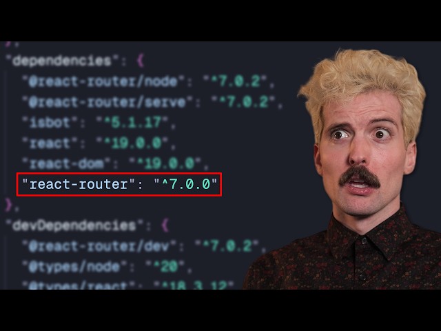 React Router V7 just dropped, here's why you should care