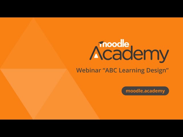 ABC Learning Design - Moodle Academy