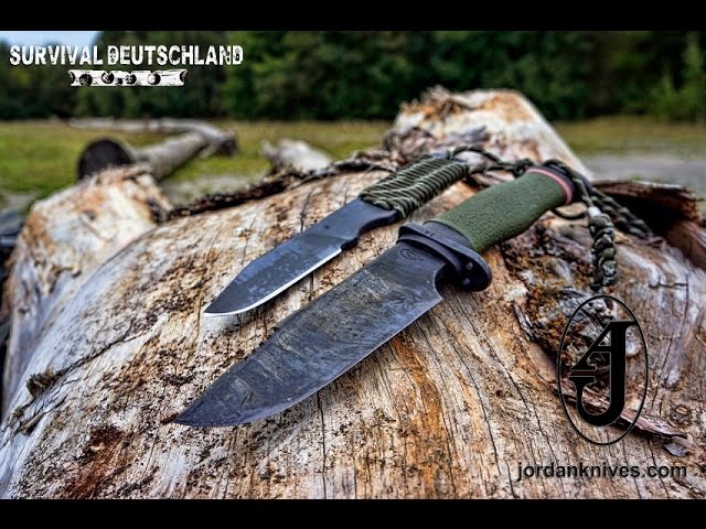 Ultimatives Survival Messer Set OPO und Skeleton von Andrew Jordan