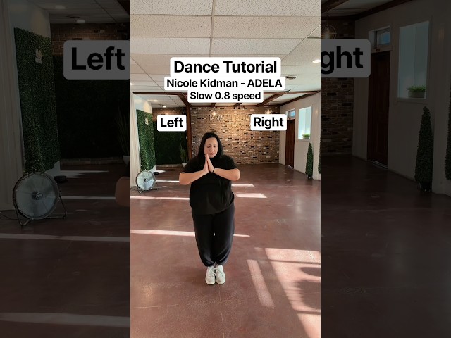 Nicole Kidman dance tutorial. #nicolekidman #dancetutorial #tiktokdancetutorial #adela #tiktokdance