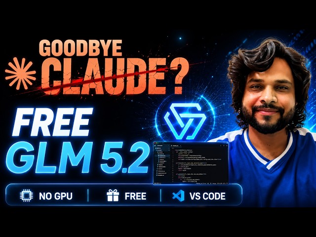 Goodbye Claude? FREE GLM 5.2 Is Shockingly Good for Coding ( Setup In VS Code & Antigravity )